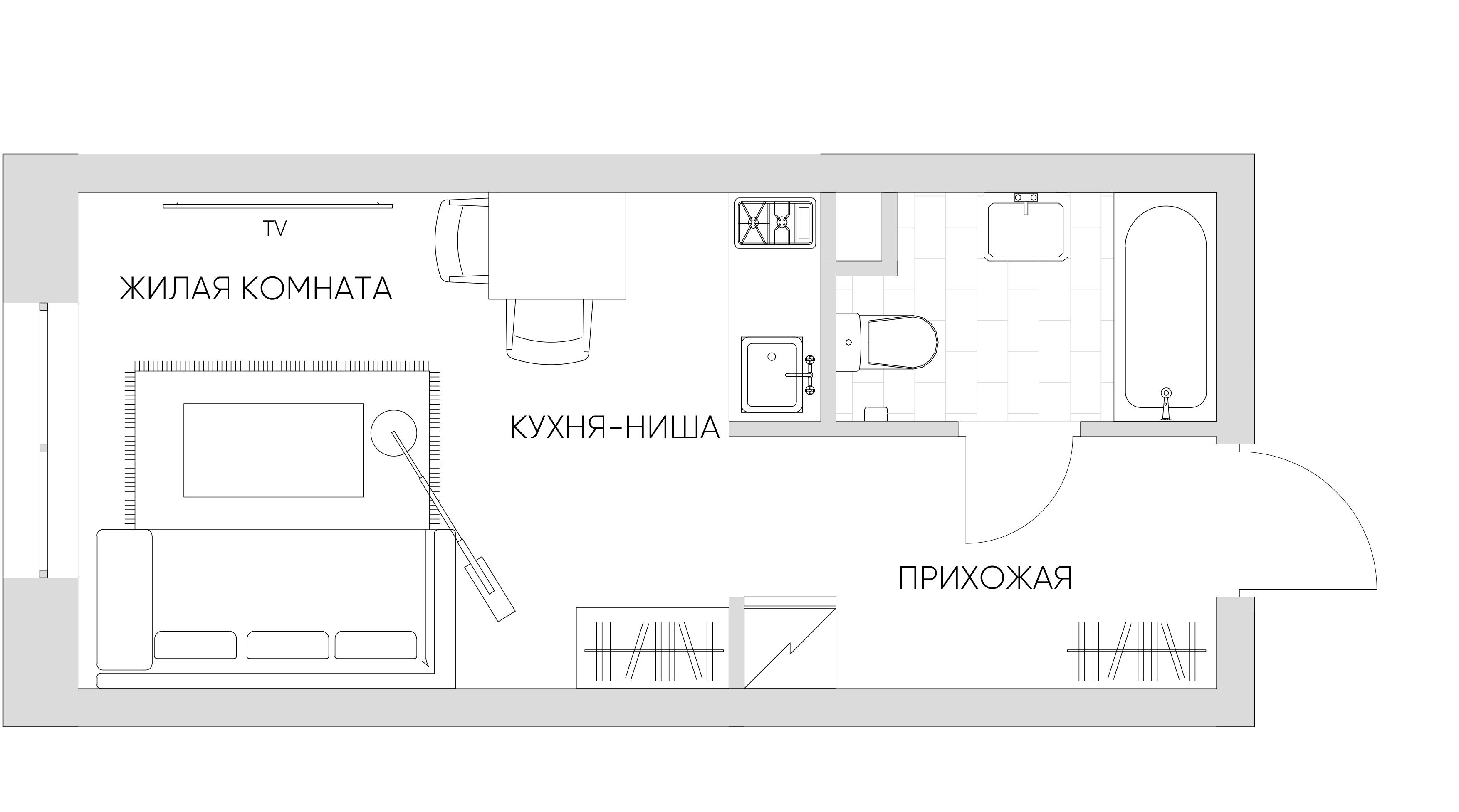 Студия 23 м2 в ЖК N`ICE LOFT корпус null этаж 9
