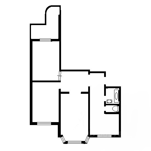 3-комнатная 76.5 м2 в ЖК undefined корпус null этаж 6