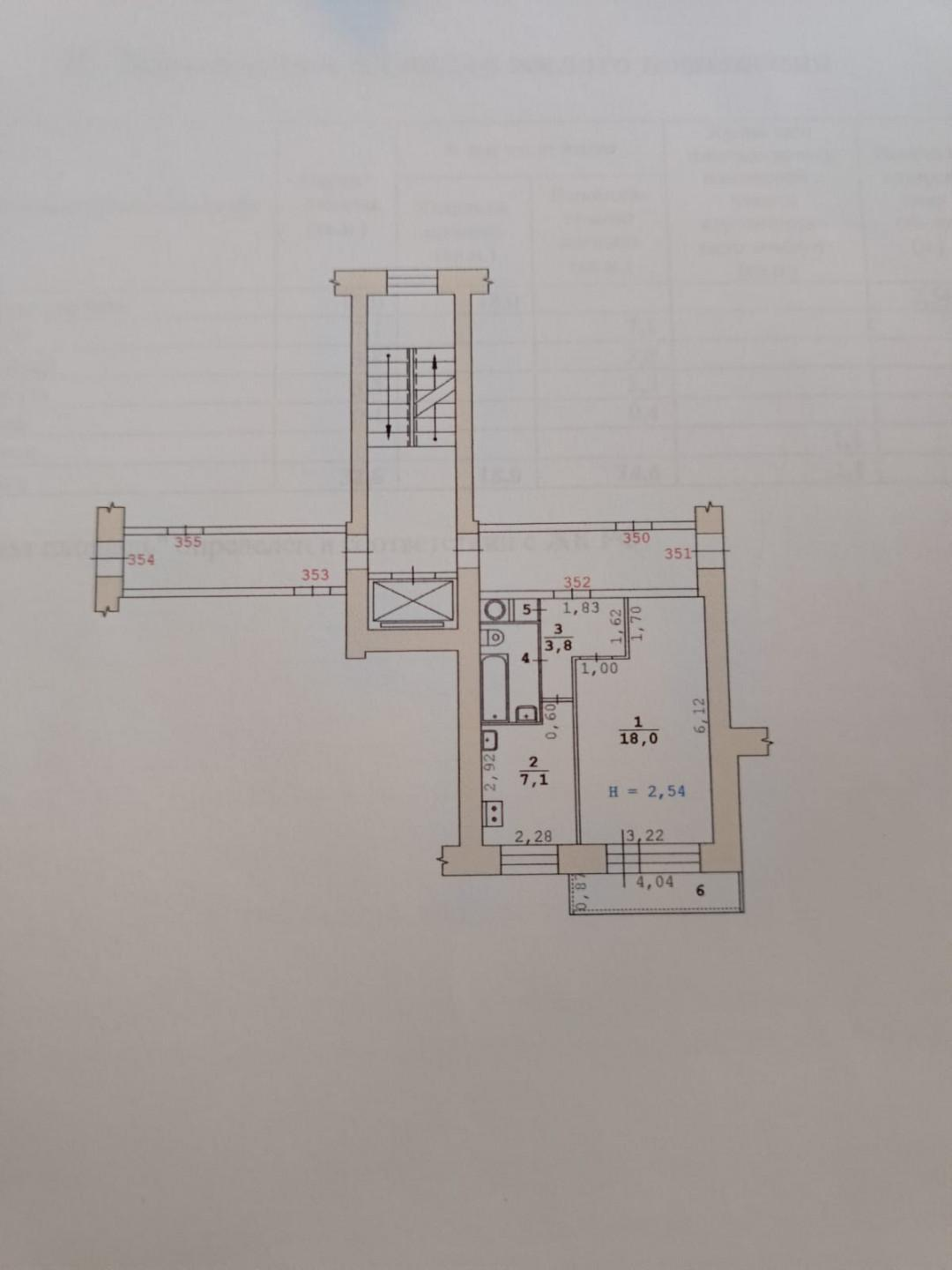 1-комнатная 33 м2 в ЖК undefined корпус null этаж 9