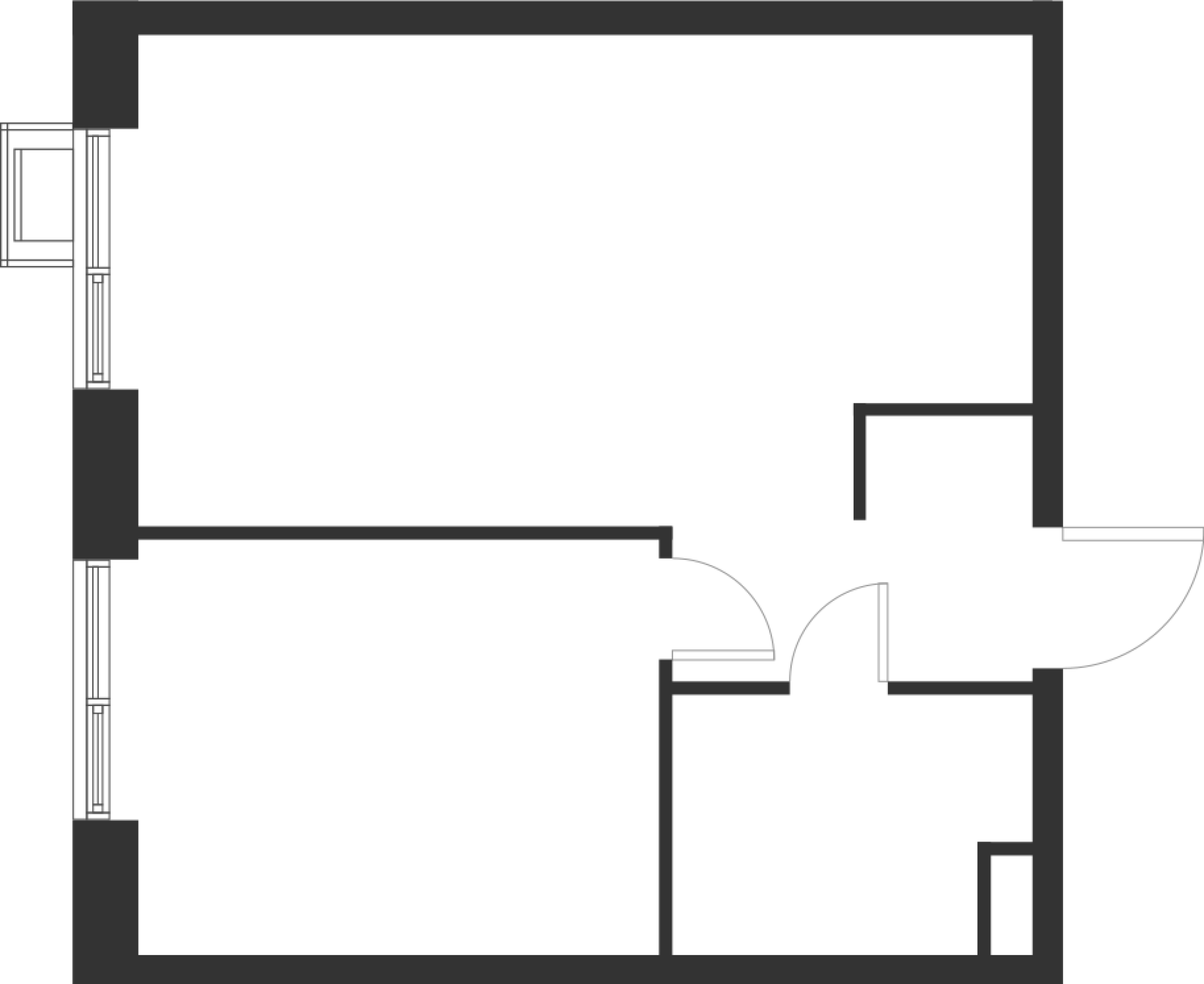1-комнатная 38 м2 в ЖК Foreville корпус null этаж 14