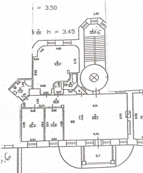 3-комнатная 170 м2 в ЖК undefined корпус null этаж 5