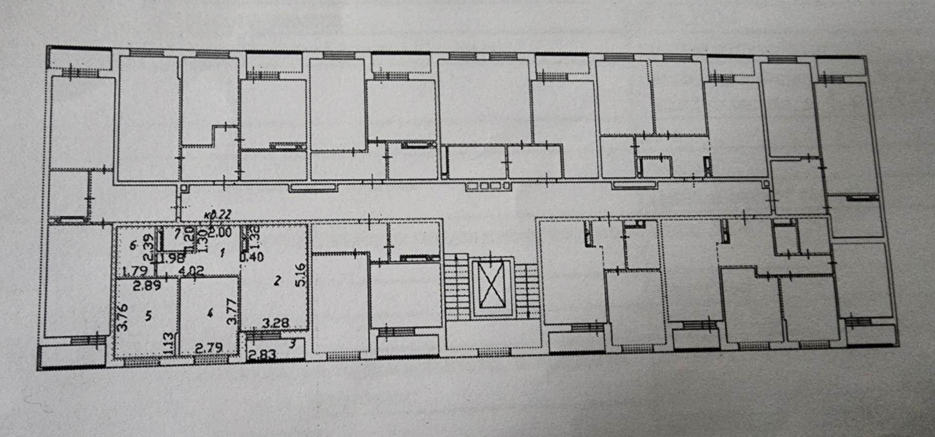 2-комнатная 50.8 м2 в ЖК undefined корпус null этаж 4