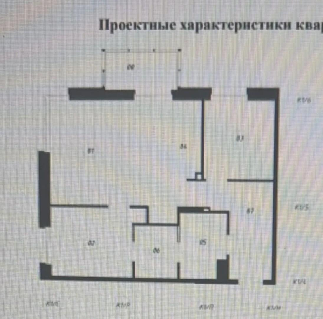 2-комнатная 64.9 м2 в ЖК undefined корпус null этаж 11