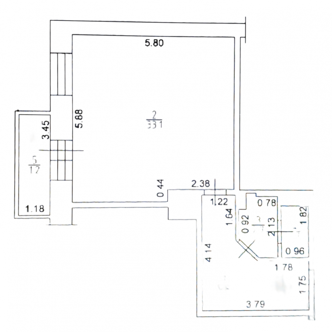 1-комнатная 48.5 м2 в ЖК undefined корпус null этаж 8