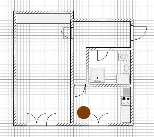 1-комнатная 30.7 м2 в ЖК undefined корпус null этаж 2