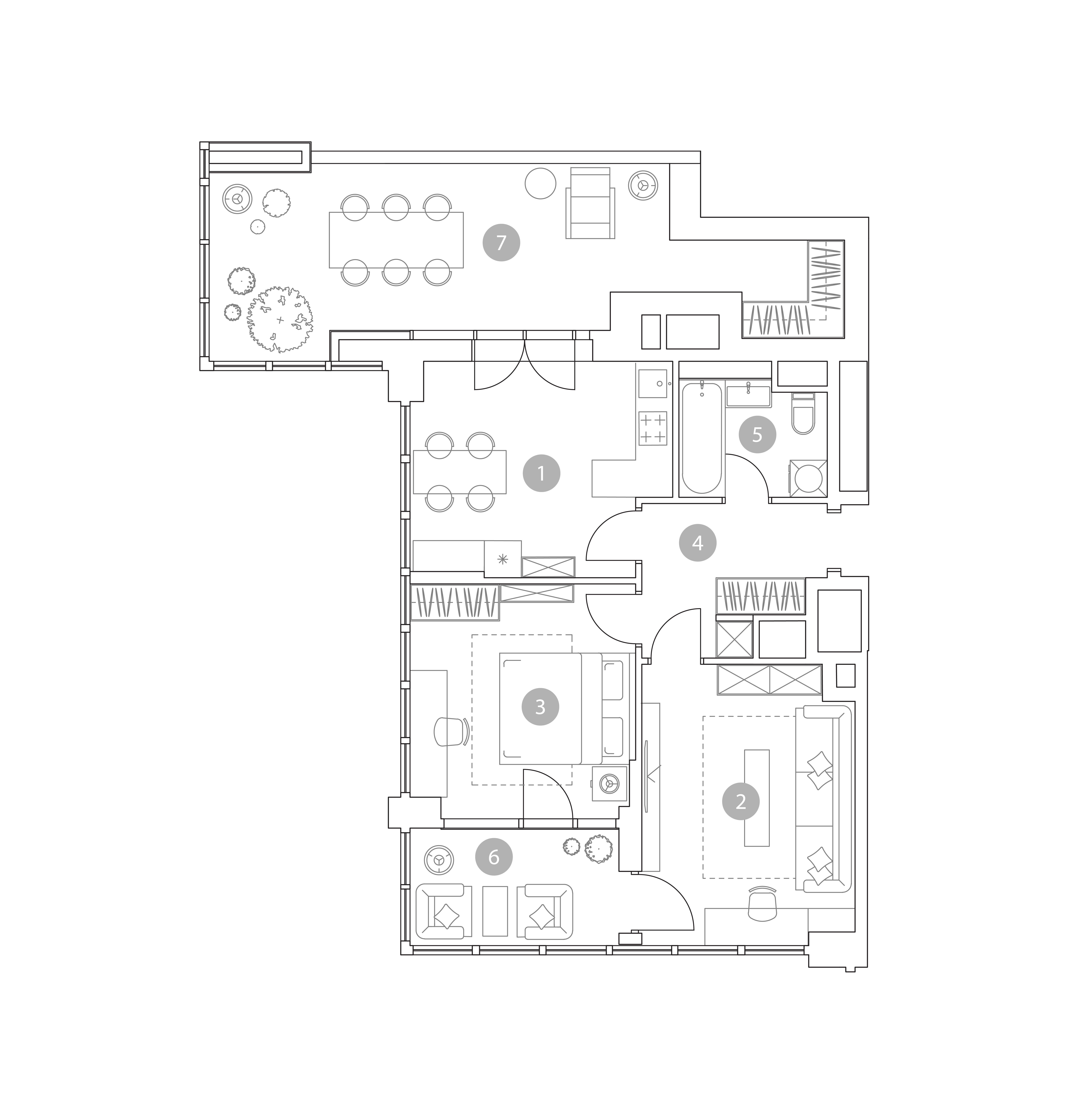 3-комнатная 65 м2 в ЖК VERY на Миклухо-Маклая корпус null этаж 19