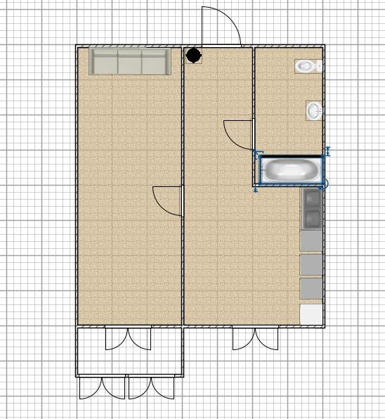 1-комнатная 20.1 м2 в ЖК undefined корпус null этаж 3