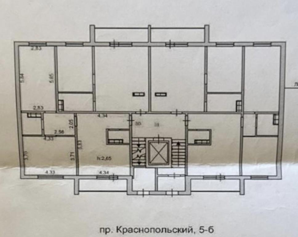 3-комнатная 64 м2 в ЖК undefined корпус null этаж 1