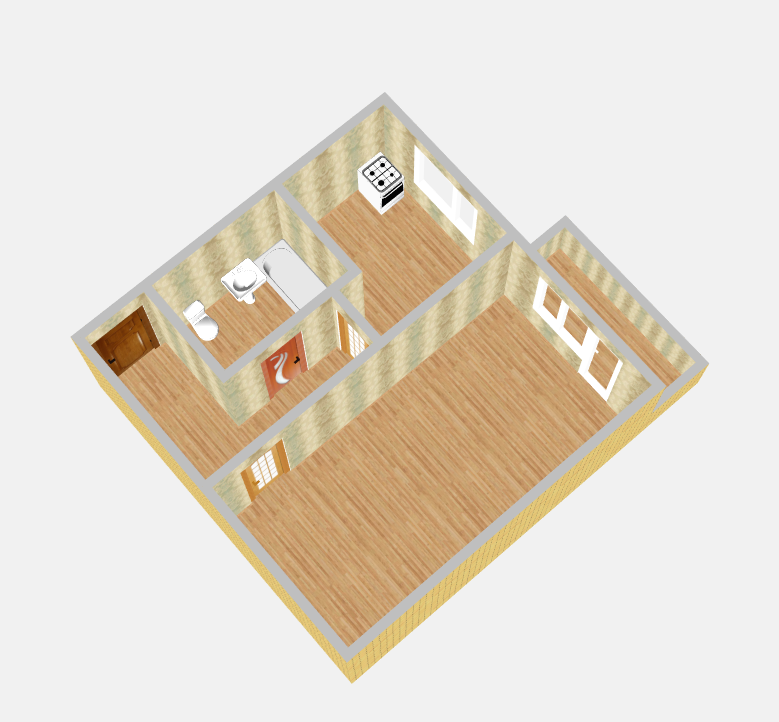 1-комнатная 30.3 м2 в ЖК undefined корпус null этаж 2