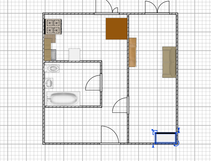 1-комнатная 35.3 м2 в ЖК undefined корпус null этаж 1
