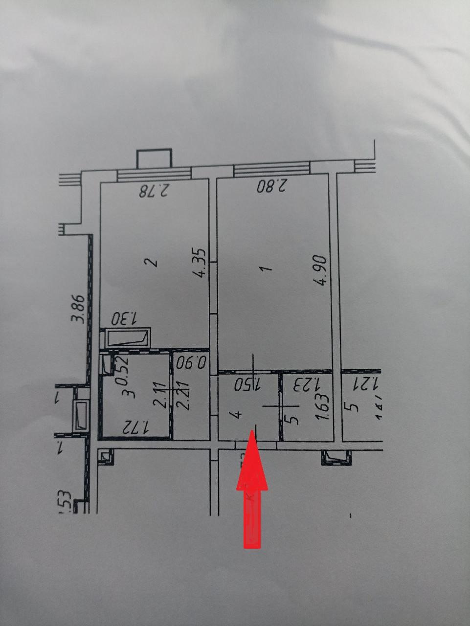 1-комнатная 35.1 м2 в ЖК undefined корпус null этаж 23