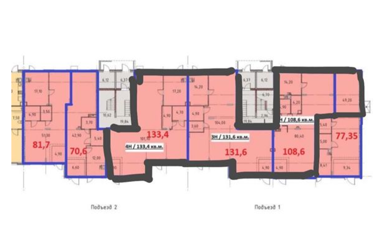 Студия 373.5 м2 в ЖК undefined корпус null этаж null