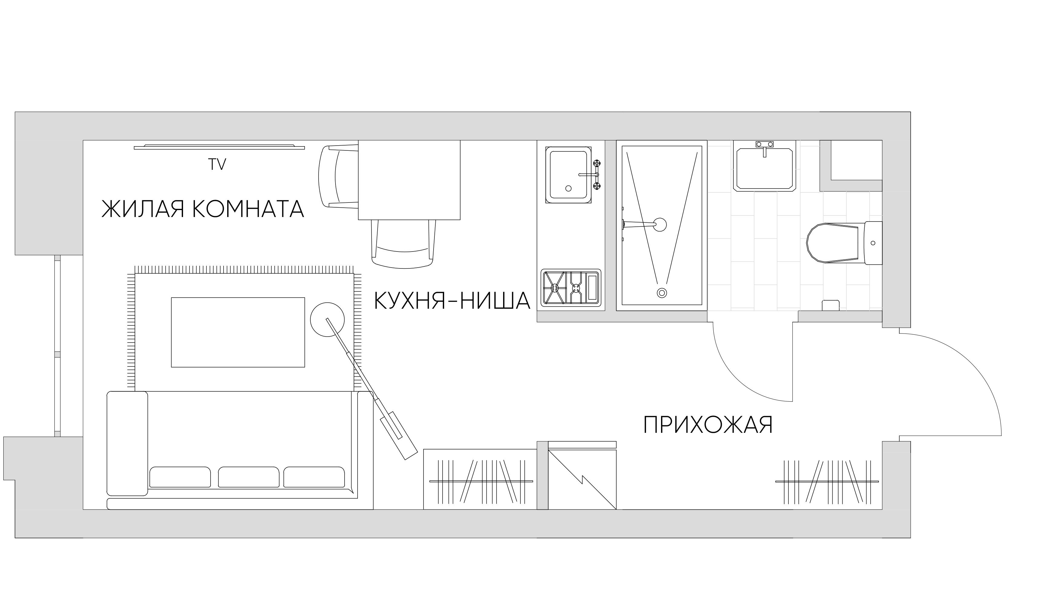 Студия 22 м2 в ЖК N`ICE LOFT корпус null этаж 9