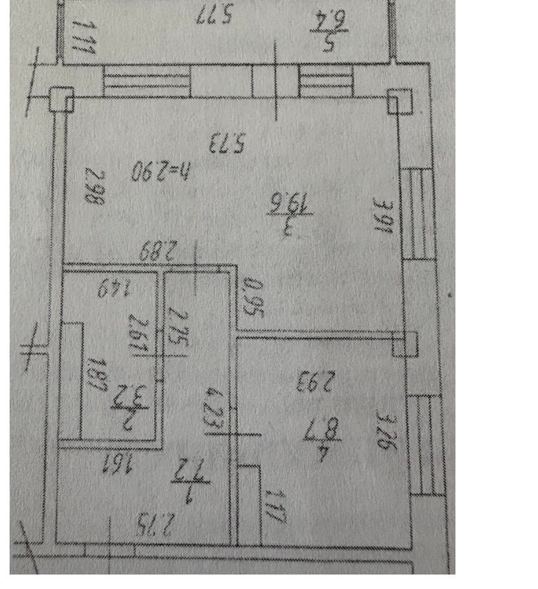 1-комнатная 38.7 м2 в ЖК undefined корпус null этаж 6