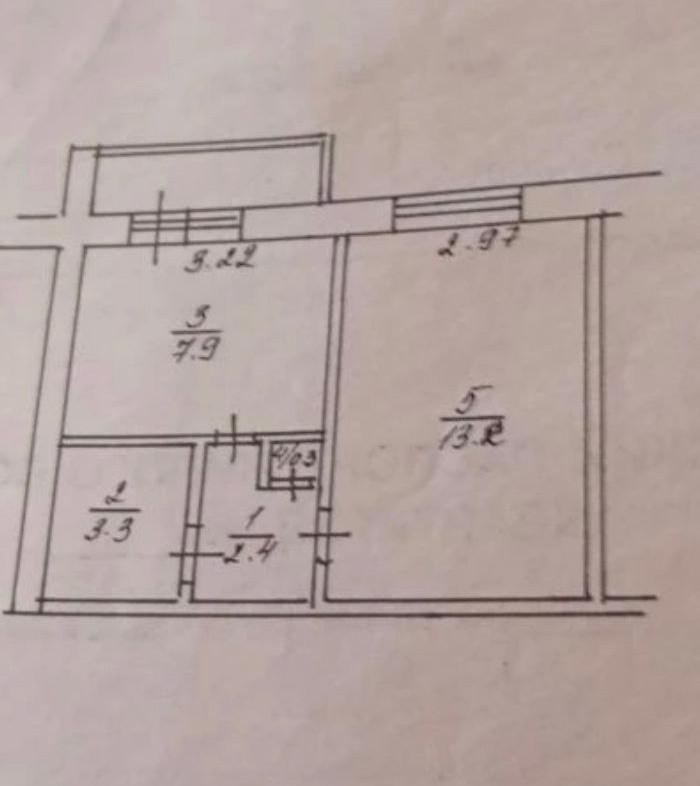 1-комнатная 21.1 м2 в ЖК undefined корпус null этаж 3