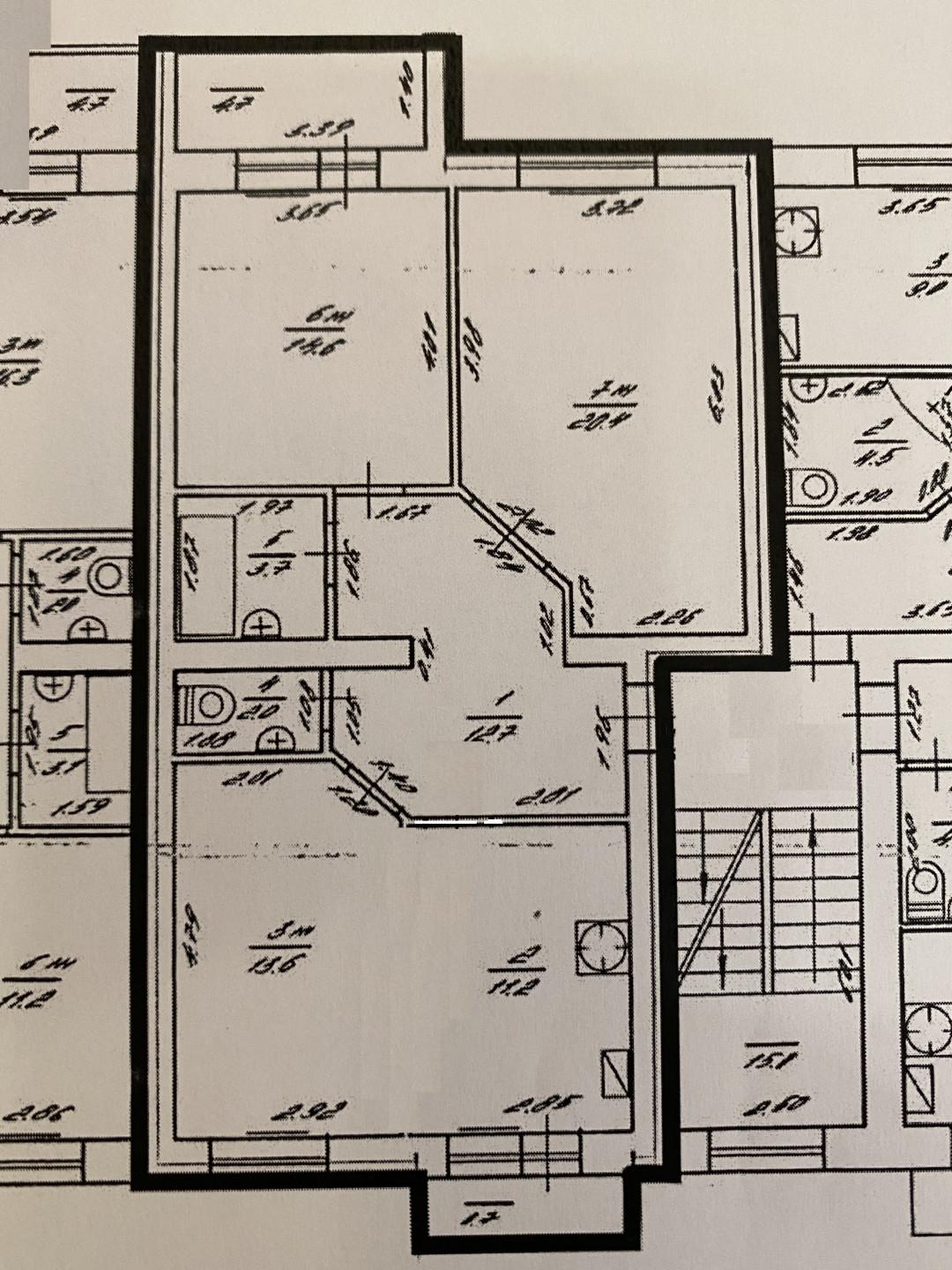 3-комнатная 78.2 м2 в ЖК undefined корпус null этаж 2