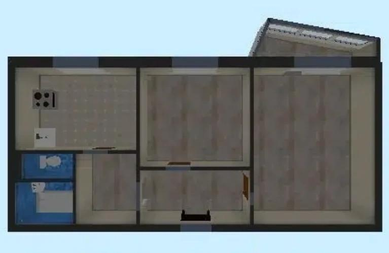 2-комнатная 52.6 м2 в ЖК undefined корпус null этаж 9