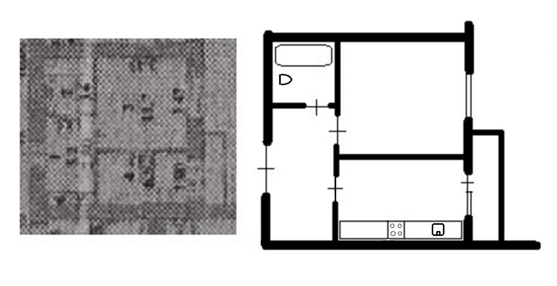 1-комнатная 28 м2 в ЖК undefined корпус null этаж 3
