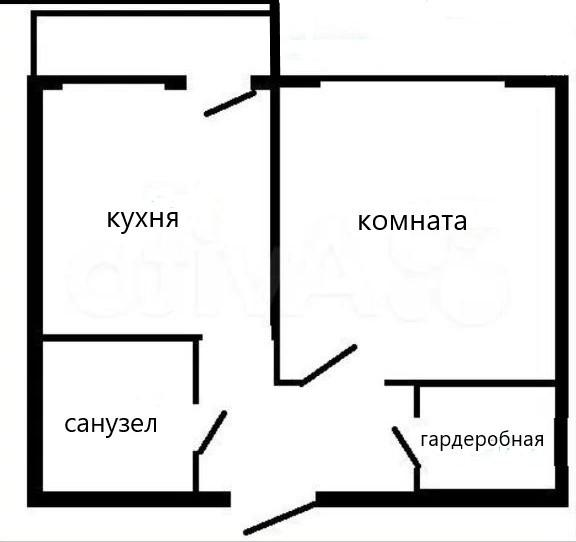 1-комнатная 38.1 м2 в ЖК undefined корпус null этаж 10
