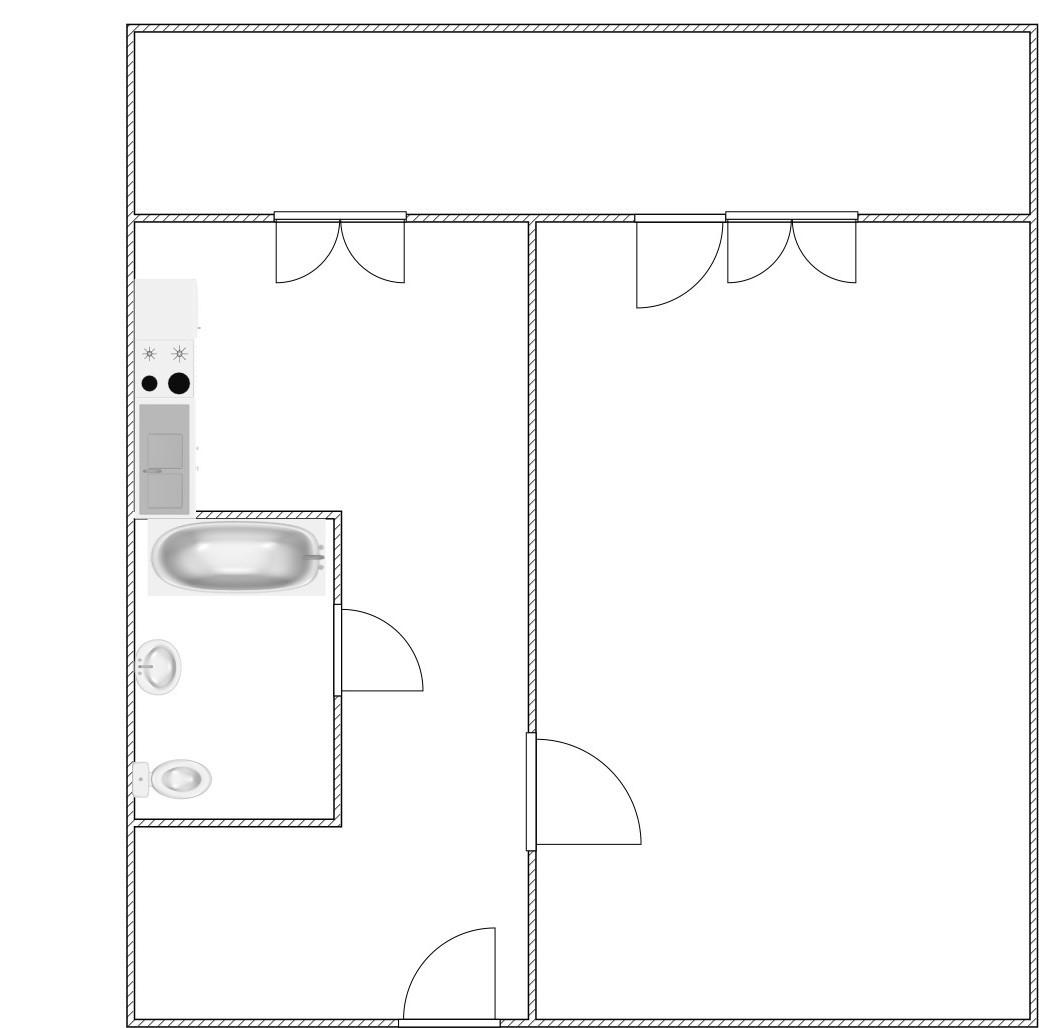 1-комнатная 35.4 м2 в ЖК undefined корпус null этаж 10