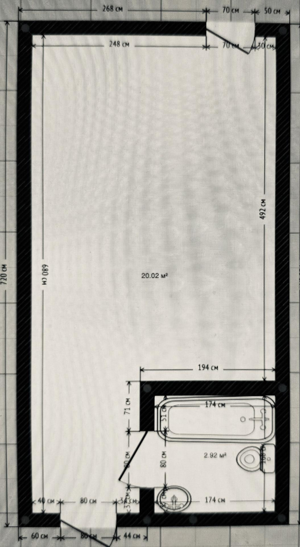 Студия 25.2 м2 в ЖК undefined корпус null этаж 6