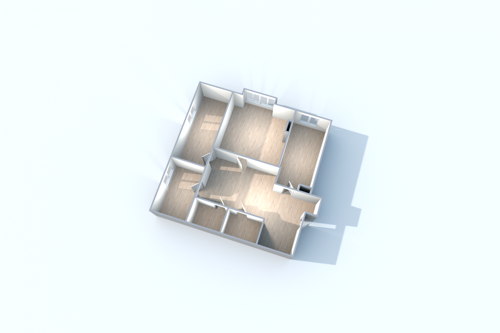 3-комнатная 78.9 м2 в ЖК undefined корпус null этаж 3