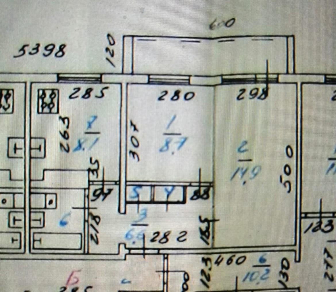 2-комнатная 43 м2 в ЖК undefined корпус null этаж 1
