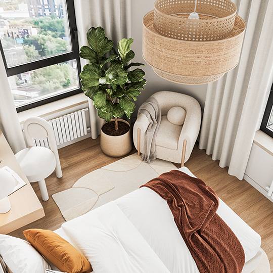 Студия 60 м2 в ЖК Artel / Электрозаводская, 60 / Candles корпус null этаж 10