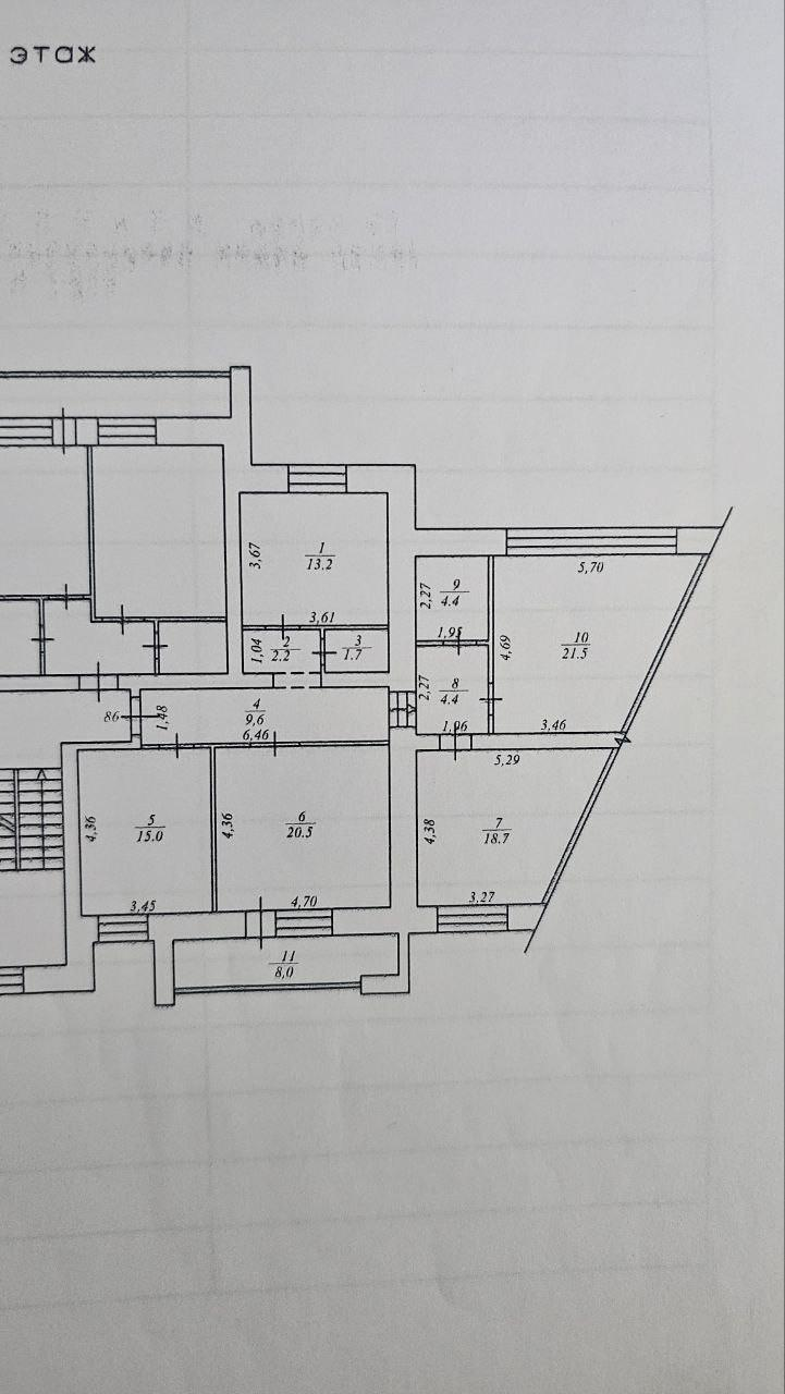 4-комнатная 111.2 м2 в ЖК undefined корпус null этаж 3