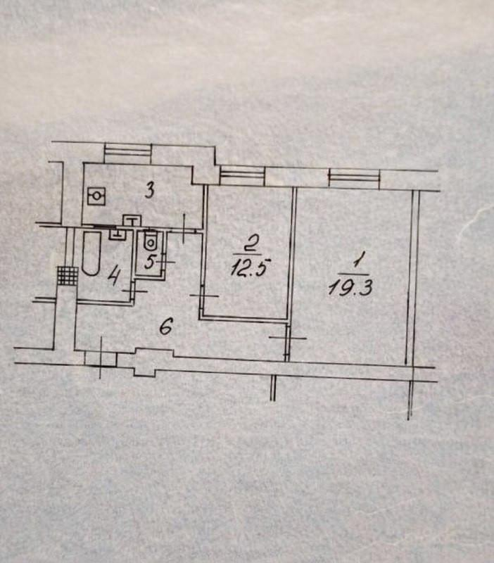 2-комнатная 56.7 м2 в ЖК undefined корпус null этаж 3