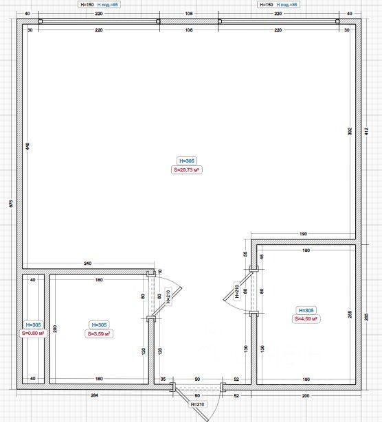 1-комнатная 37.9 м2 в ЖК undefined корпус null этаж 11