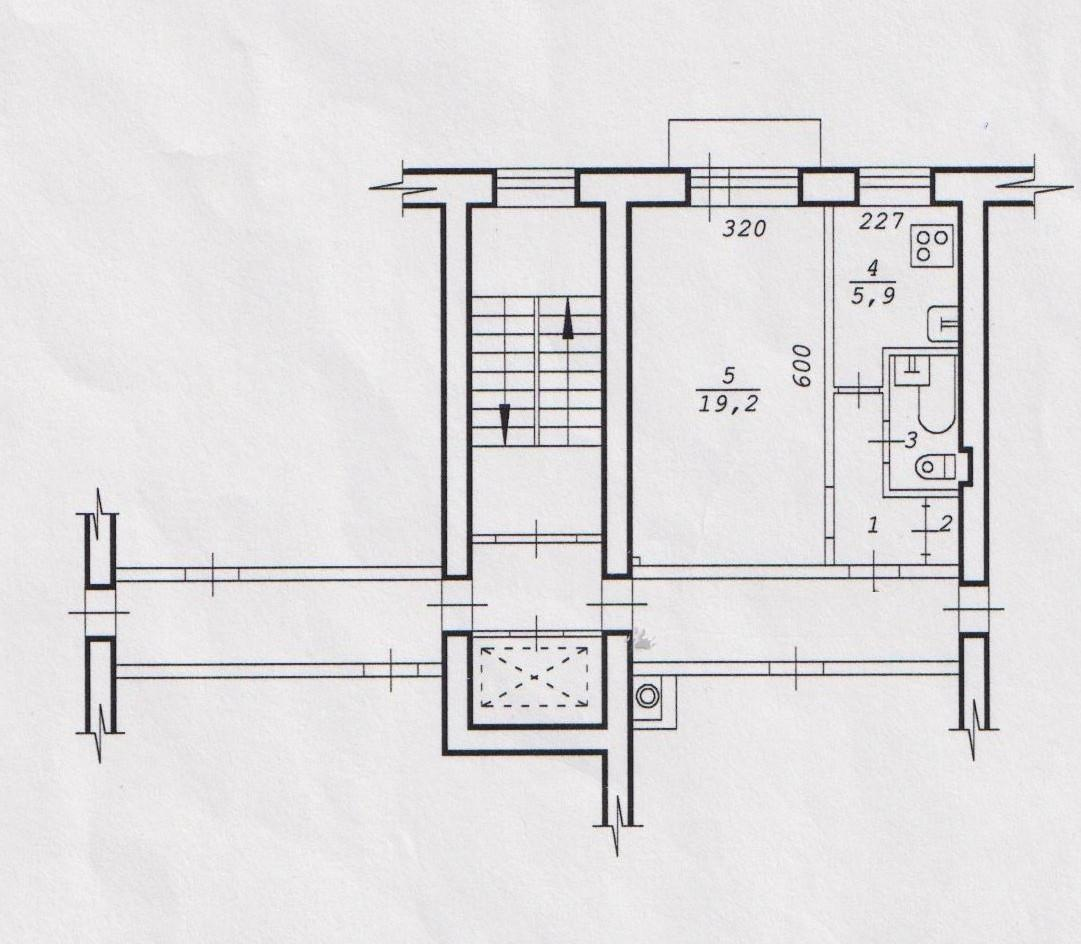 1-комнатная 32.8 м2 в ЖК undefined корпус null этаж 5