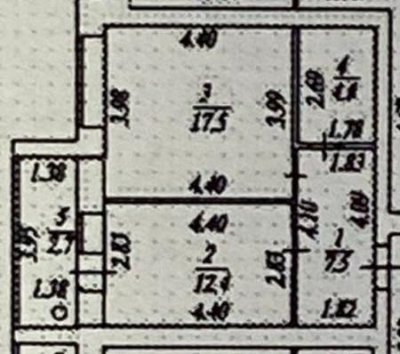 1-комнатная 42.2 м2 в ЖК undefined корпус null этаж 2
