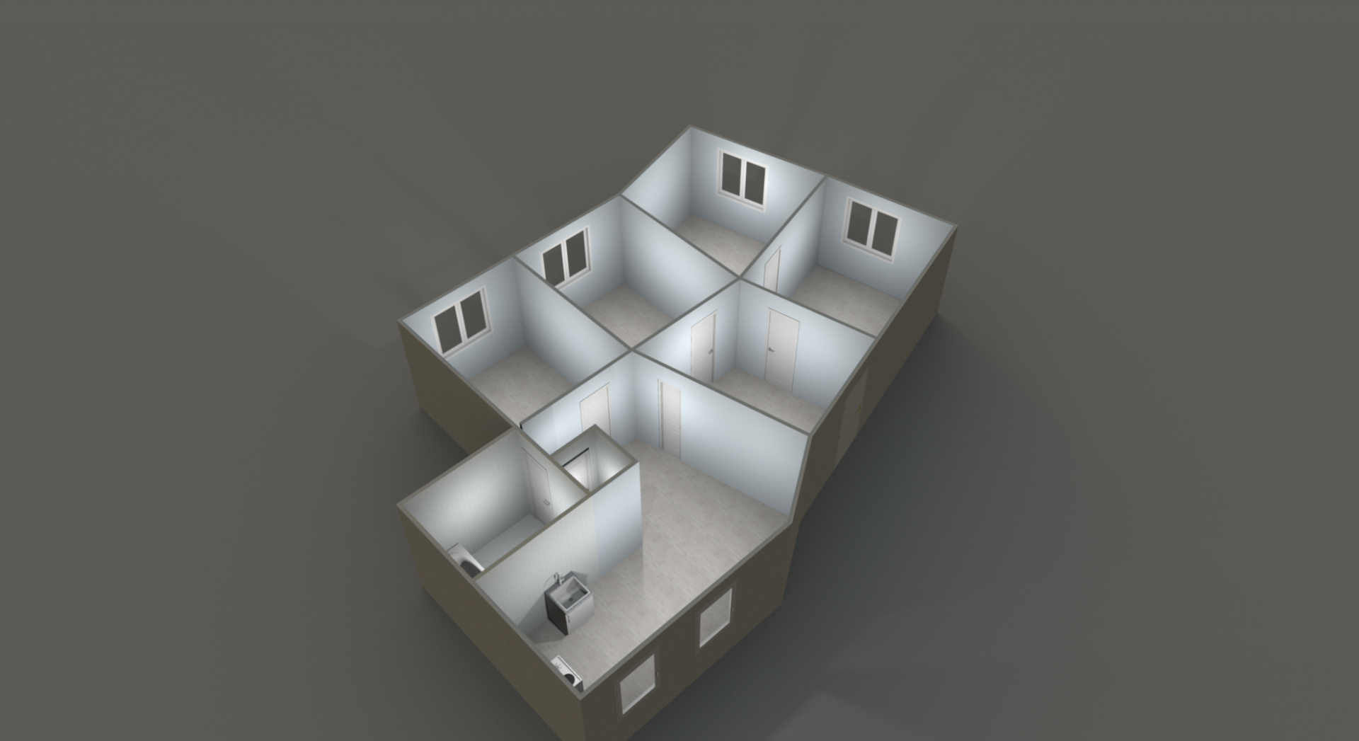 4-комнатная 133.6 м2 в ЖК undefined корпус null этаж 5