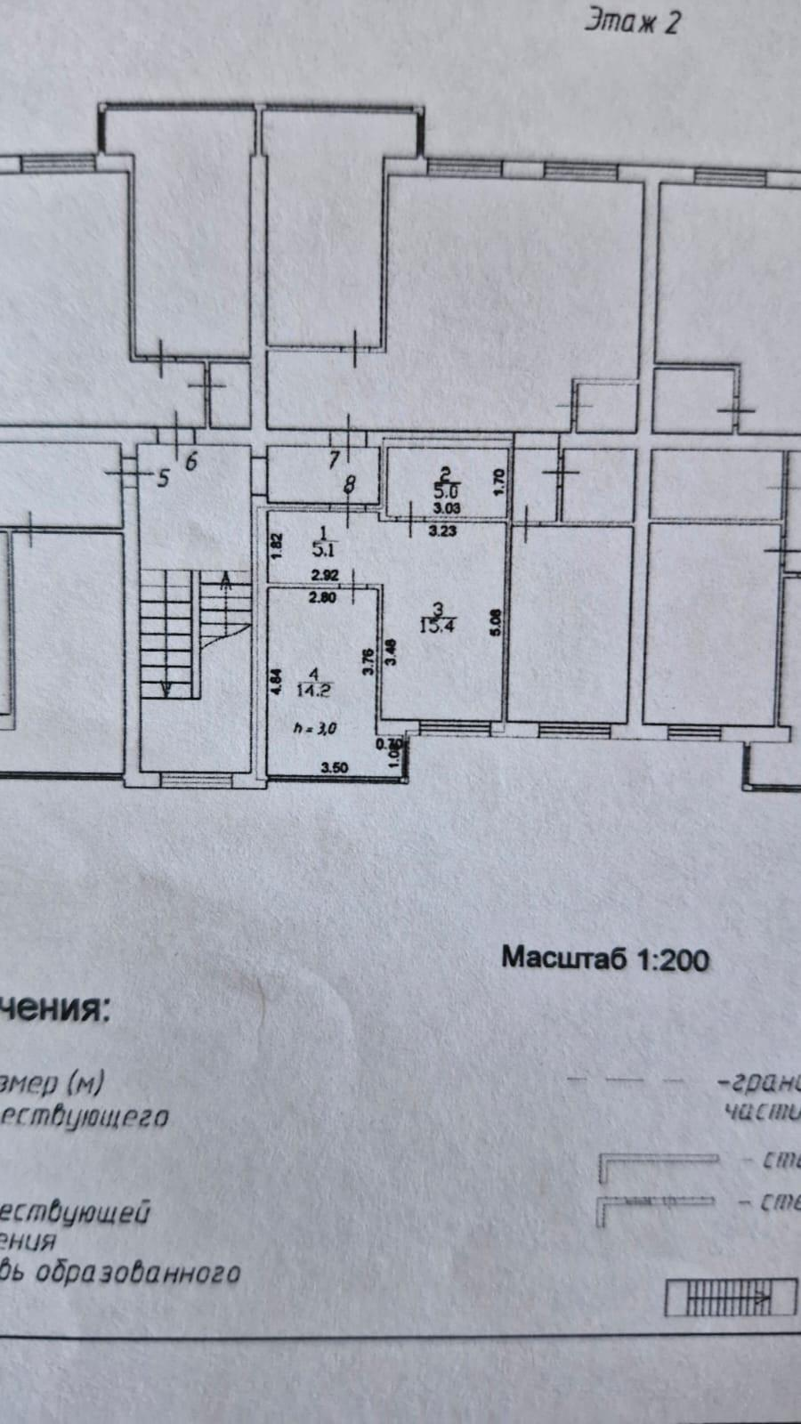 1-комнатная 38.2 м2 в ЖК undefined корпус null этаж 2