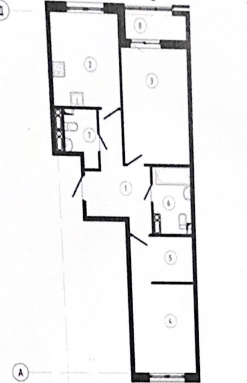2-комнатная 67.7 м2 в ЖК undefined корпус null этаж 7