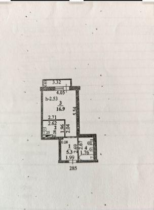 1-комнатная 31.7 м2 в ЖК undefined корпус null этаж 7