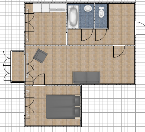 2-комнатная 40.5 м2 в ЖК undefined корпус null этаж 4