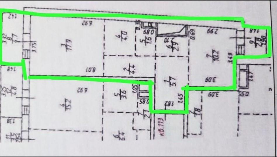 2-комнатная 54.2 м2 в ЖК undefined корпус null этаж 4