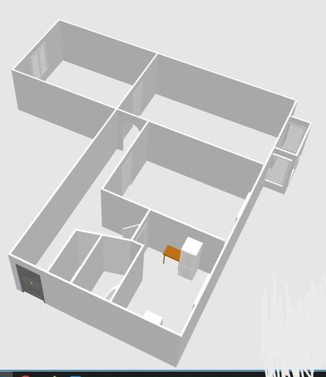 3-комнатная 58.6 м2 в ЖК undefined корпус null этаж 5