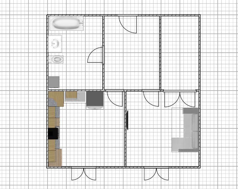 1-комнатная 36.4 м2 в ЖК undefined корпус null этаж 3