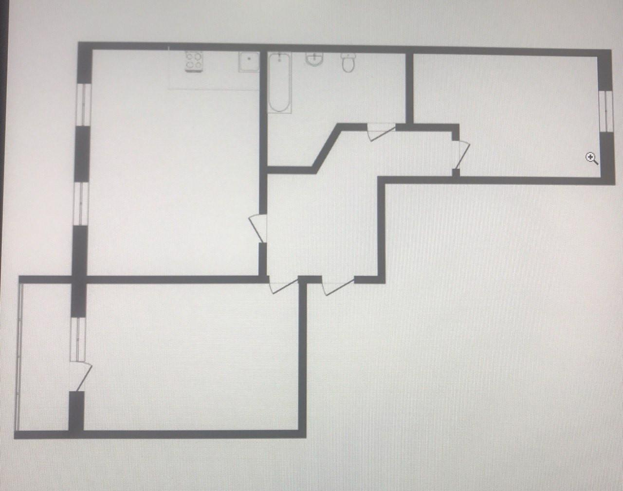 3-комнатная 85 м2 в ЖК undefined корпус null этаж 3