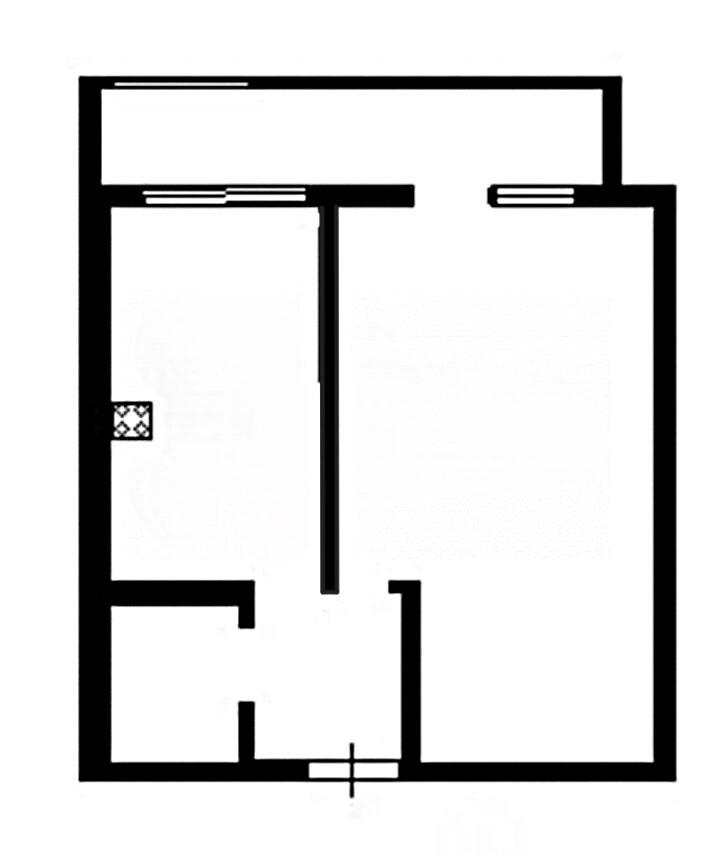 1-комнатная 41.5 м2 в ЖК undefined корпус null этаж 1