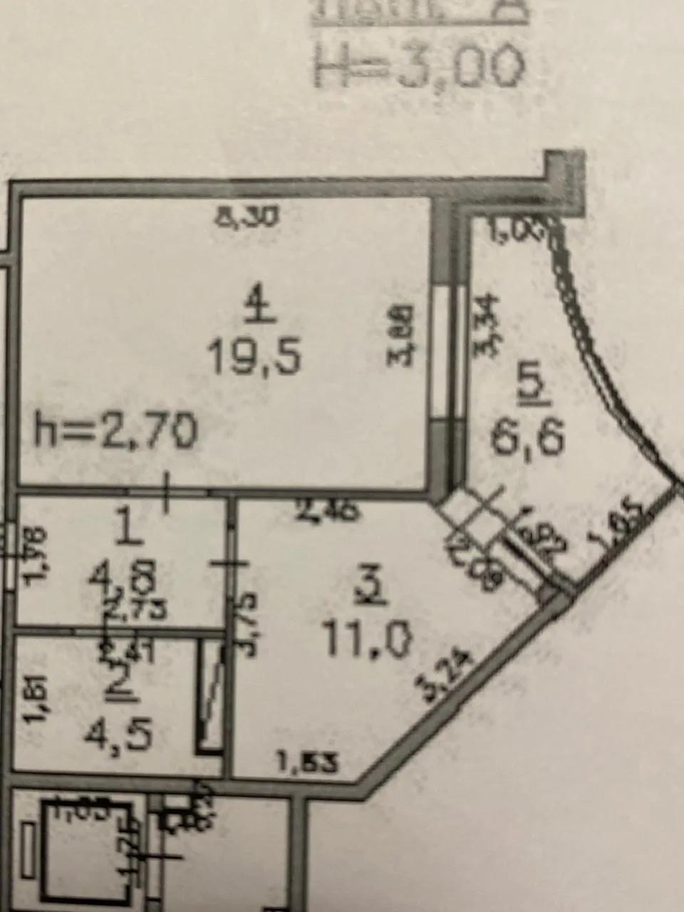 1-комнатная 39.8 м2 в ЖК undefined корпус null этаж 12