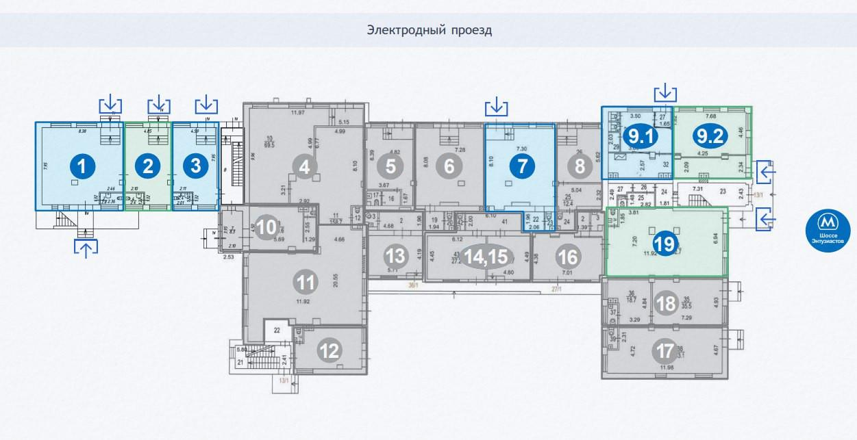 Студия 83.9 м2 в ЖК undefined корпус null этаж null