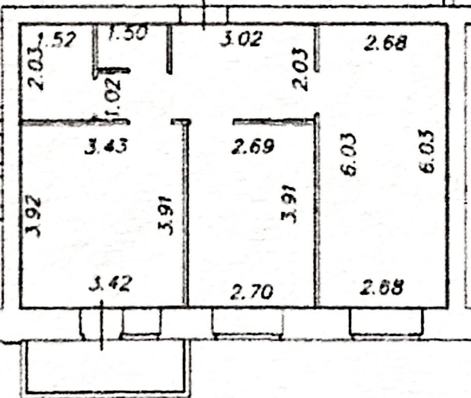 2-комнатная 55 м2 в ЖК undefined корпус null этаж 8