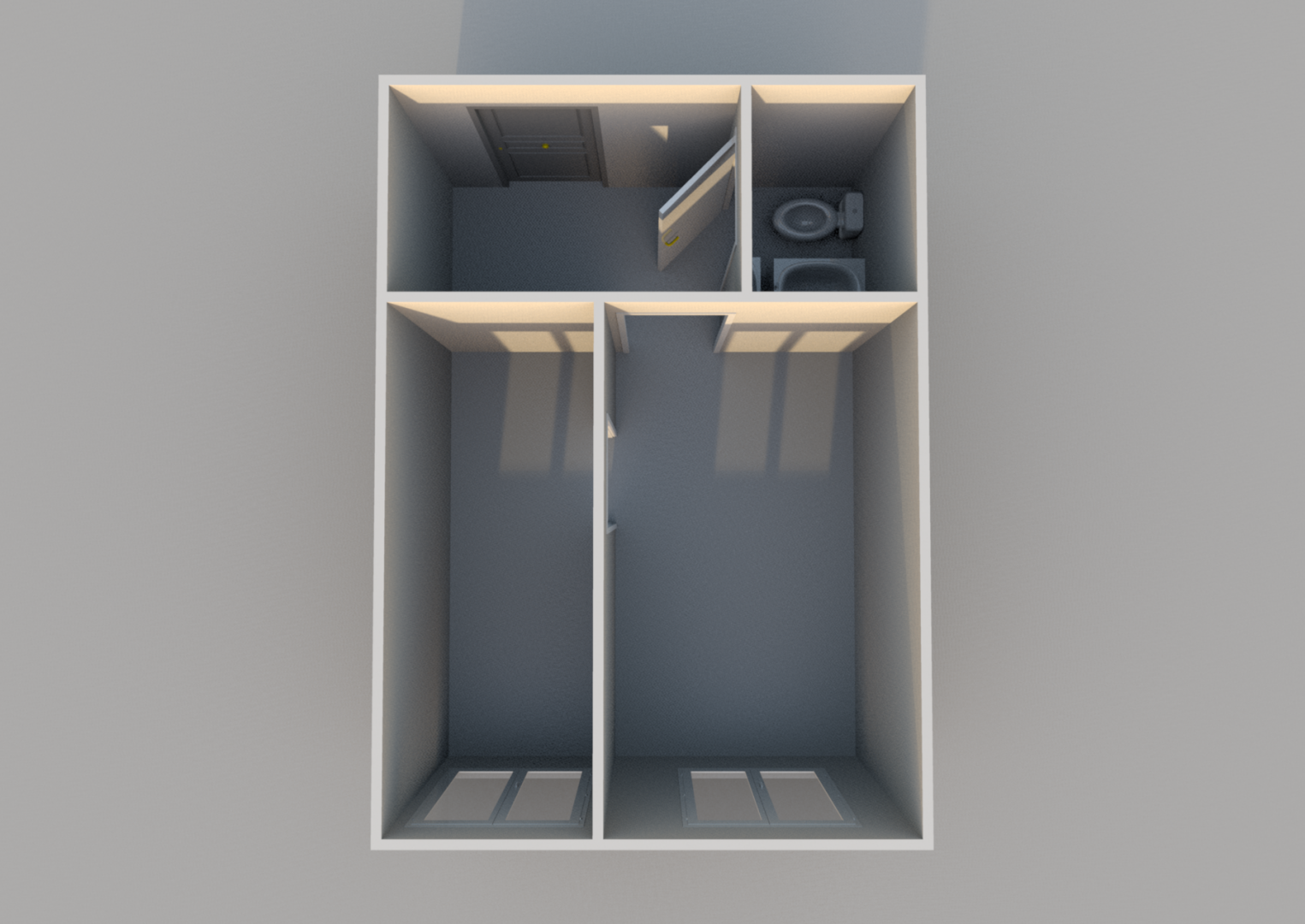 2-комнатная 22.5 м2 в ЖК undefined корпус null этаж 4