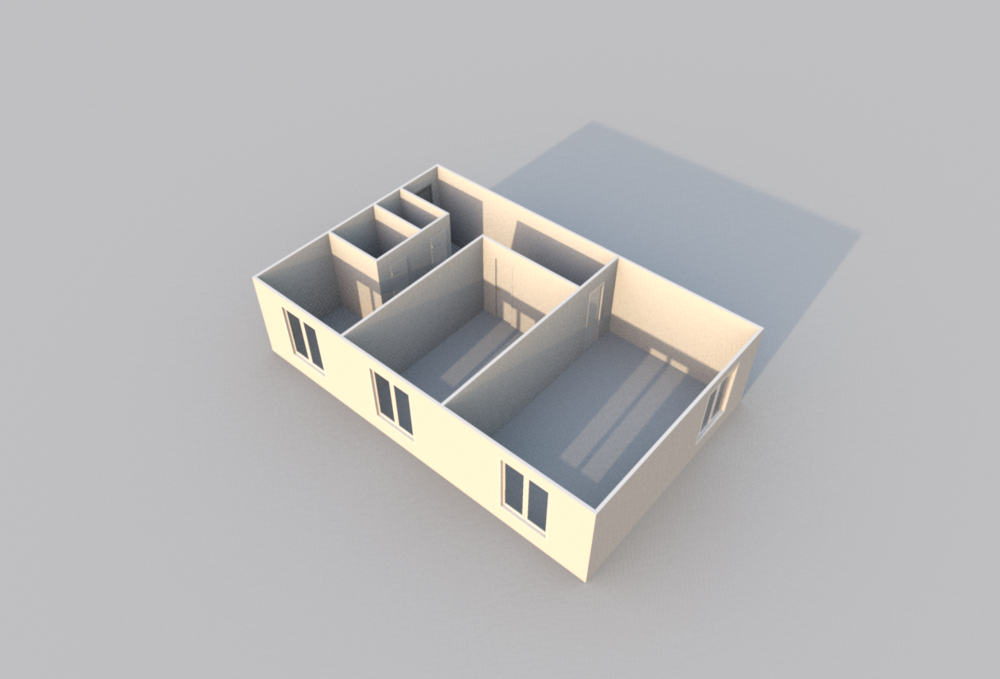 2-комнатная 57.6 м2 в ЖК undefined корпус null этаж 1