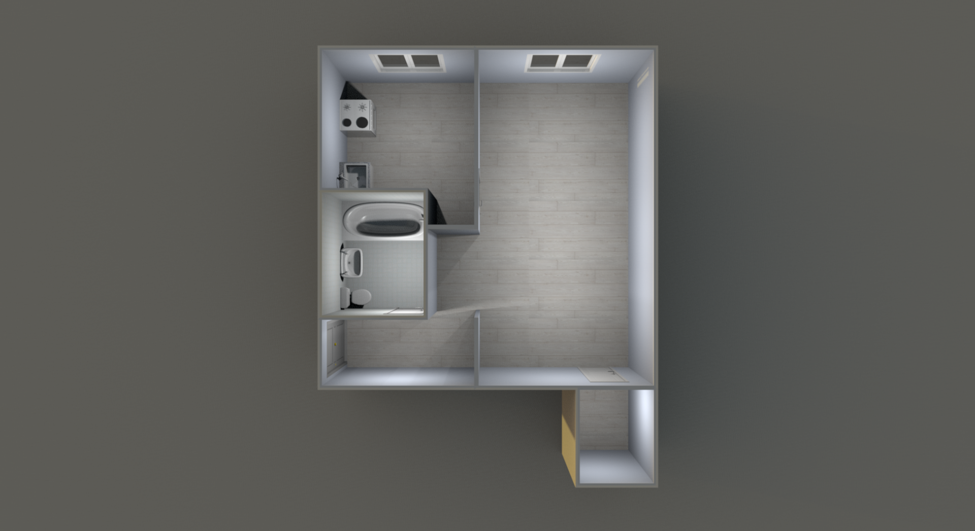 1-комнатная 30.9 м2 в ЖК undefined корпус null этаж 1