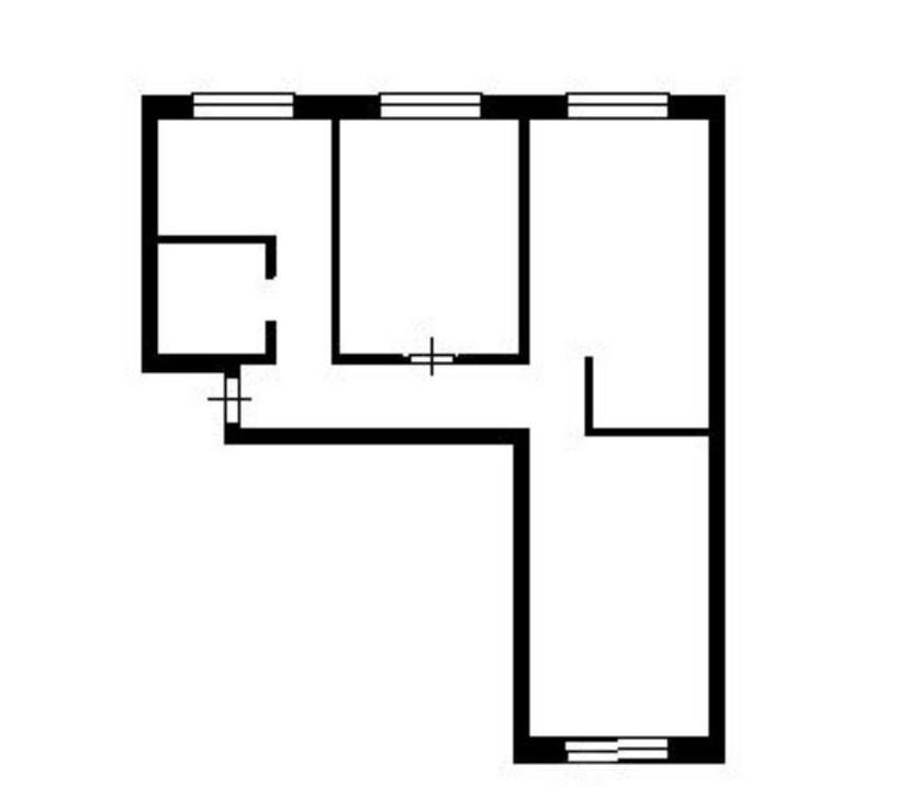3-комнатная 65 м2 в ЖК undefined корпус null этаж 4